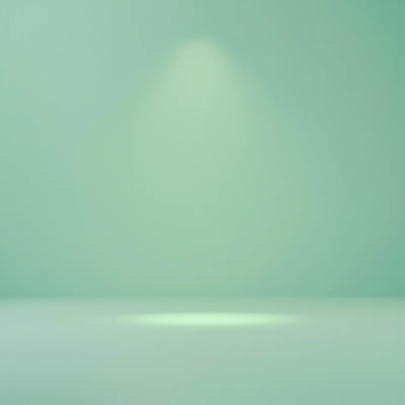 Calm green virtual background