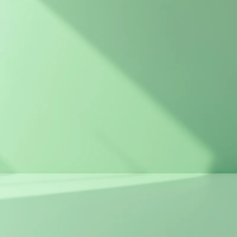 Calm green virtual background