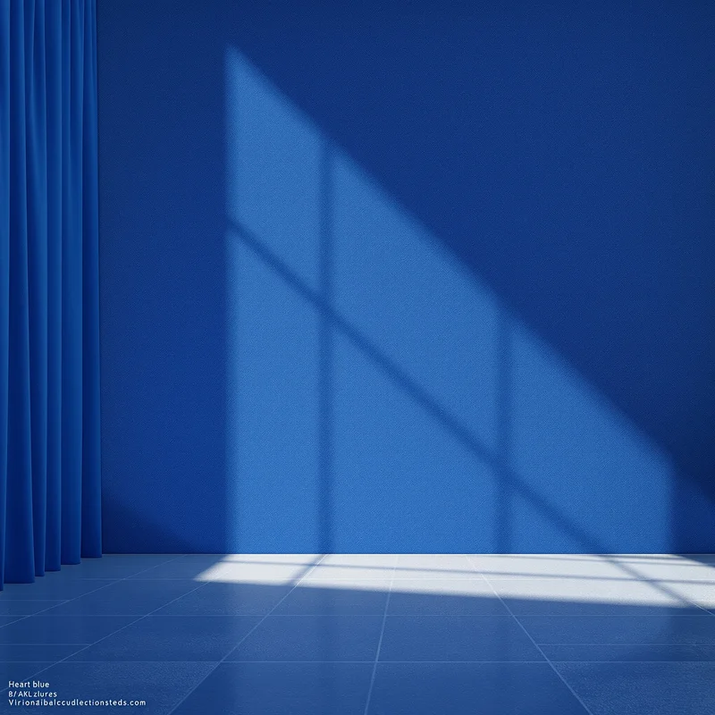 Deep blue virtual background
