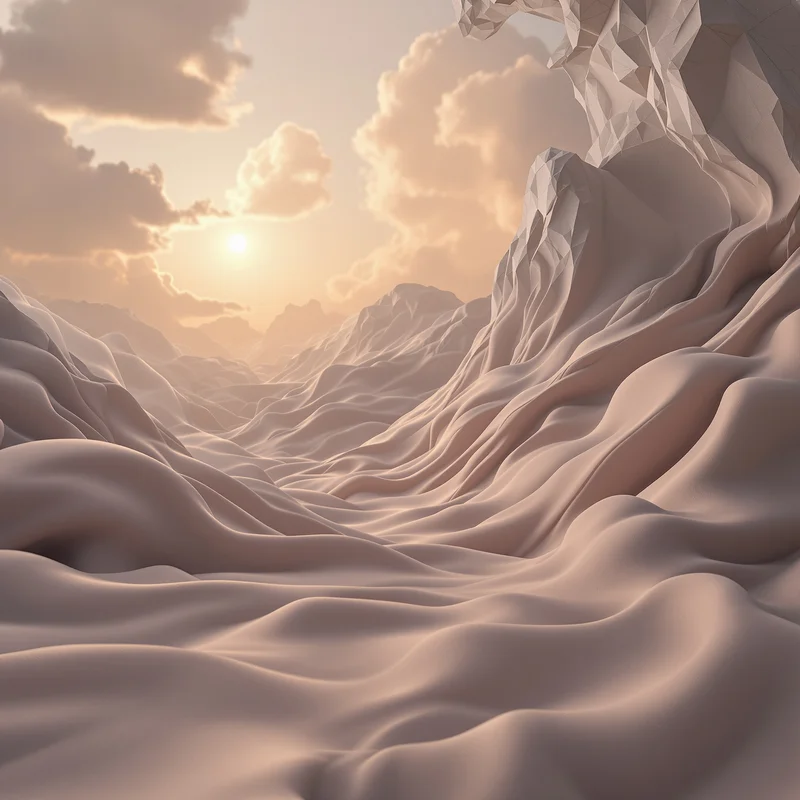 Dreamy neutral virtual background