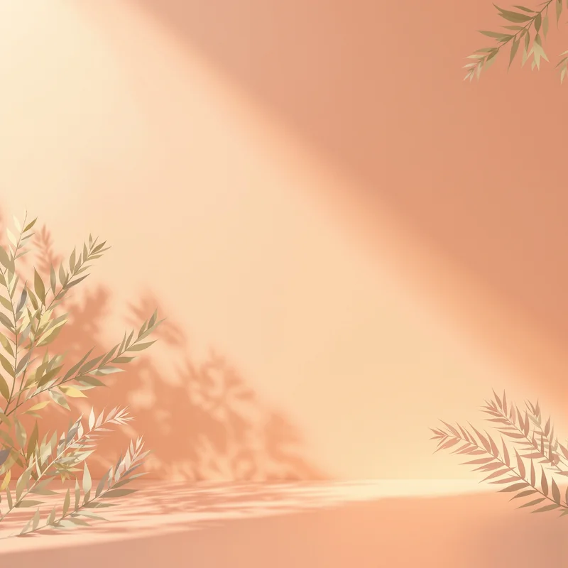 Gentle warm virtual background