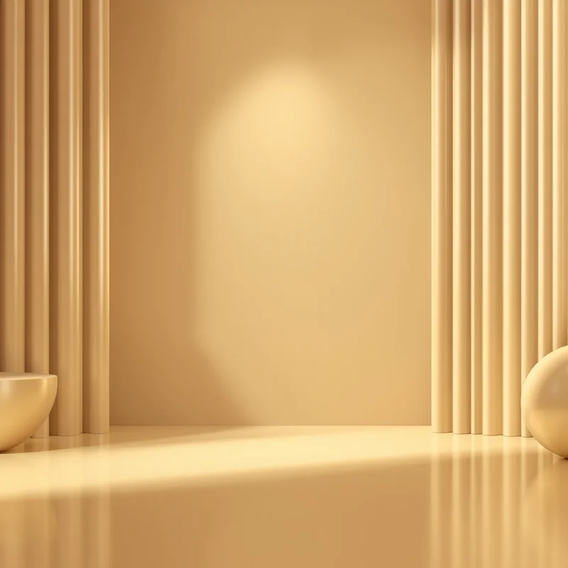 Golden beige virtual background