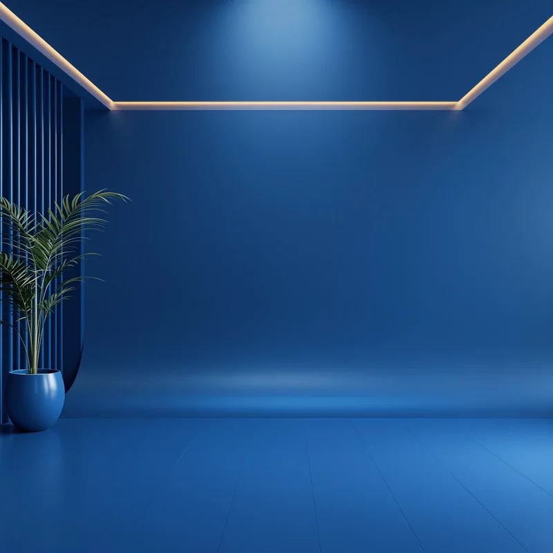 Luxury deep blue virtual background