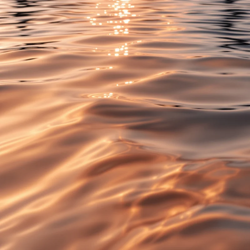 Eternal calm water background