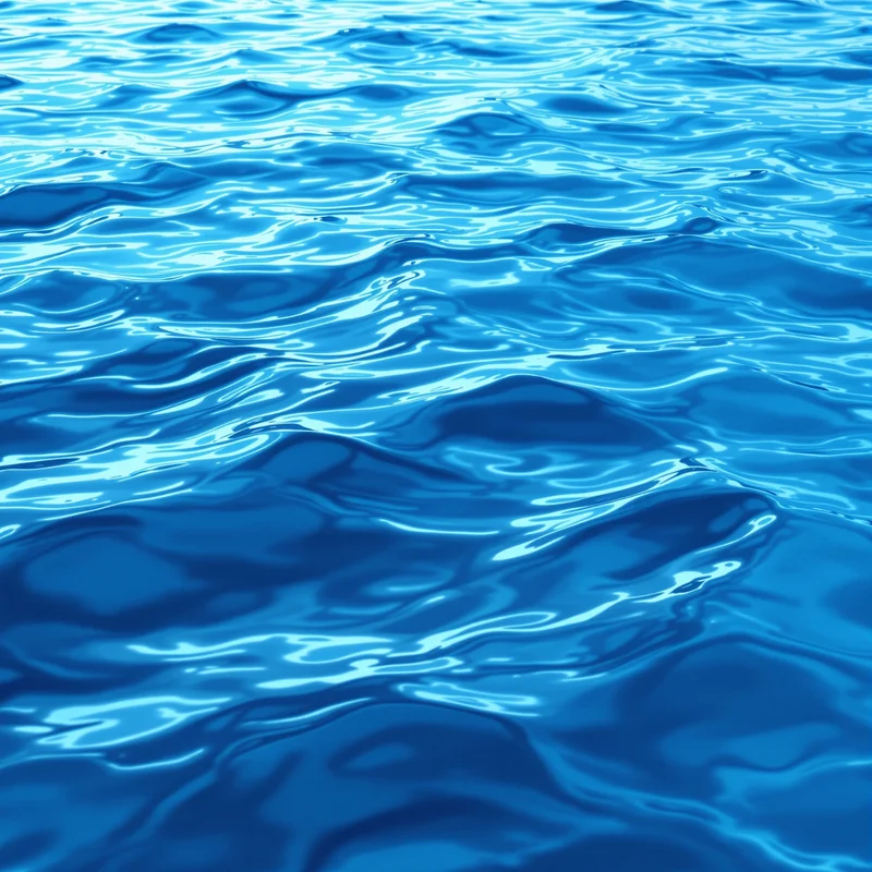Gentle blue water background