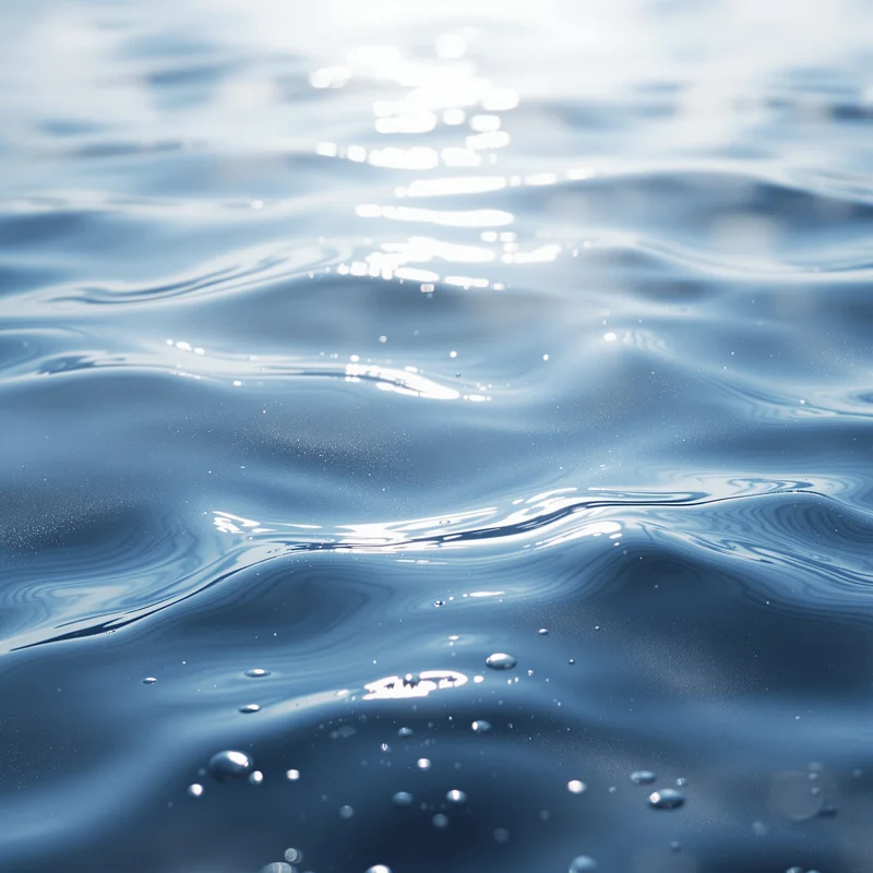 Gentle misty water background