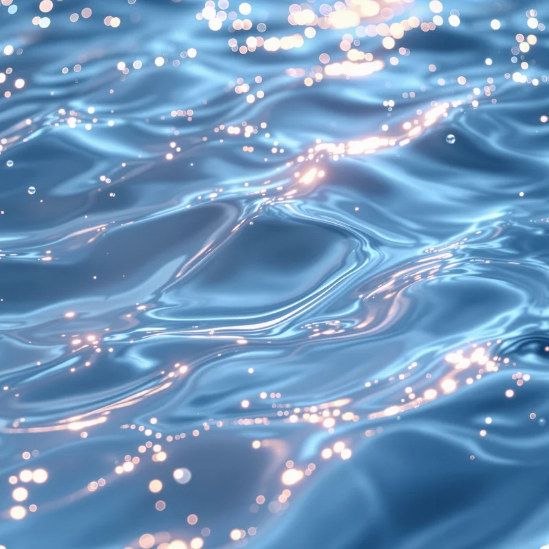 Luminous soft water background