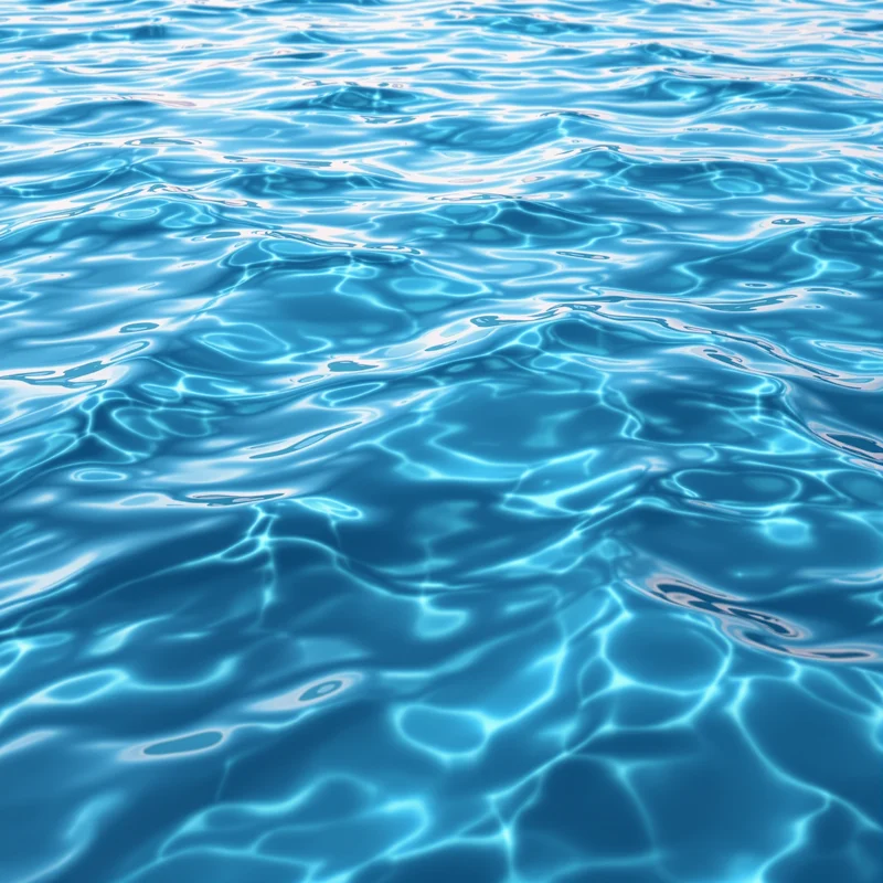 Warm blue water background