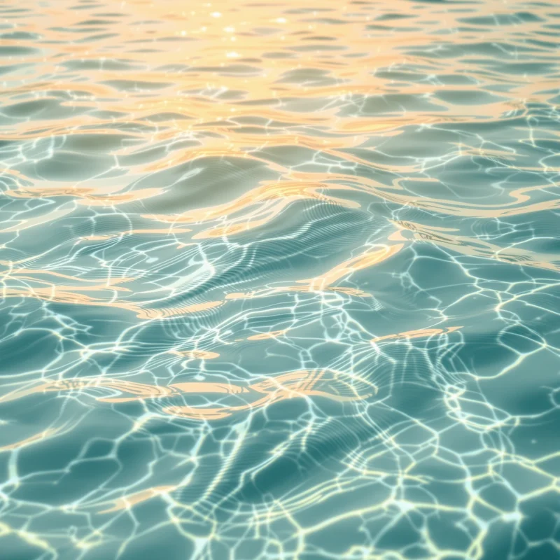 Warm clear water background