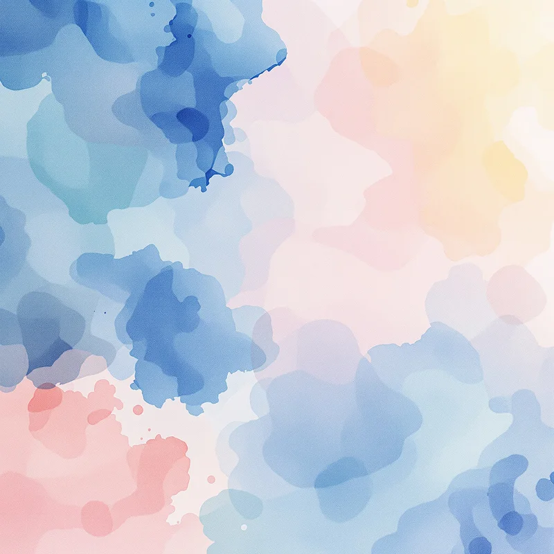 Calm gentle bleed watercolor background