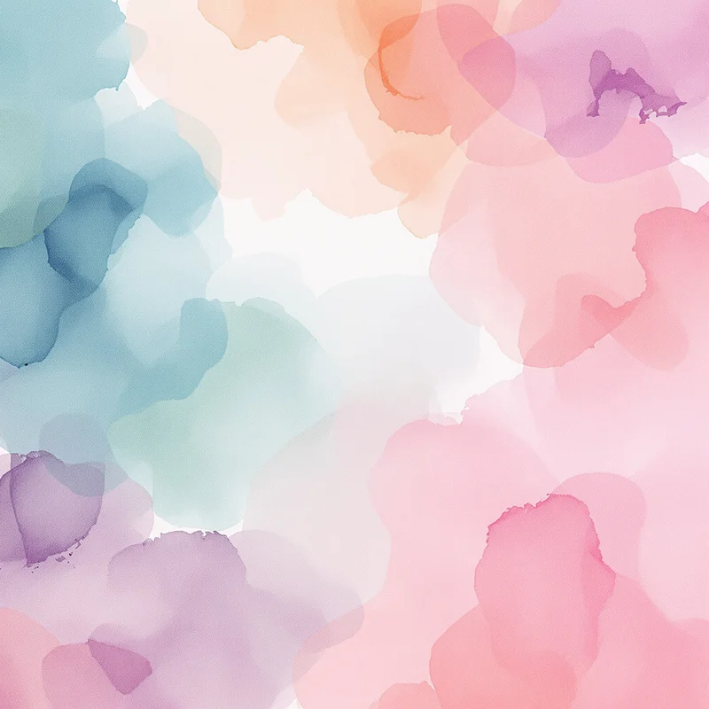 Clean minimal wash watercolor background