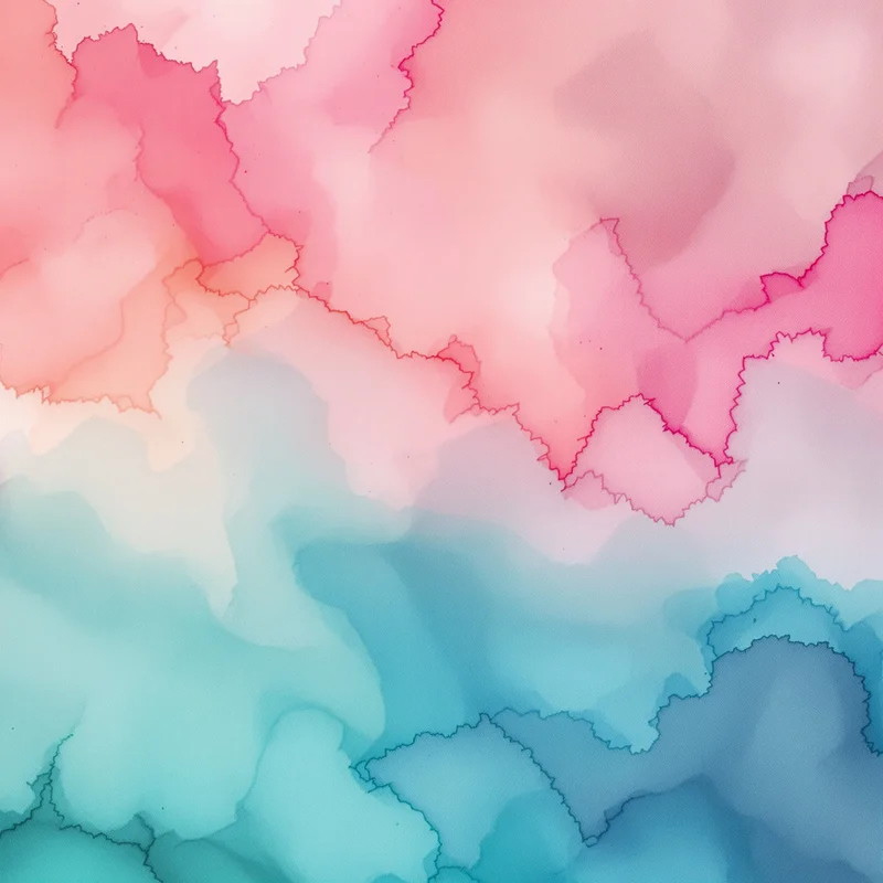 Eternal gentle bleed watercolor background