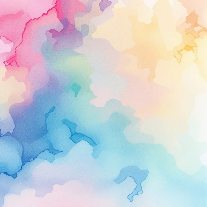 Fresh soft bleed watercolor background