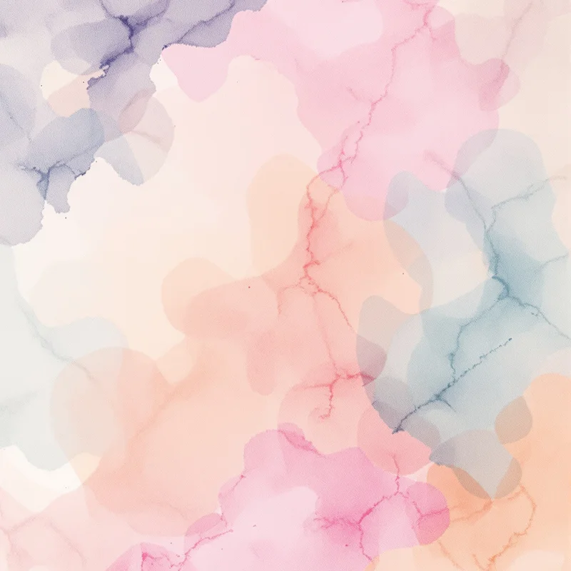 Mystic pastel wash watercolor background