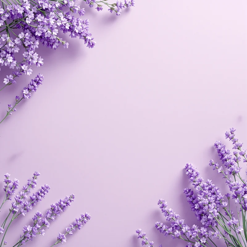 Eternal lavender wedding card background