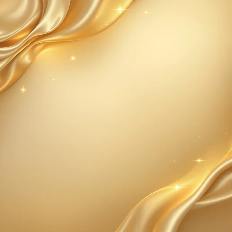 Golden ivory wedding card background