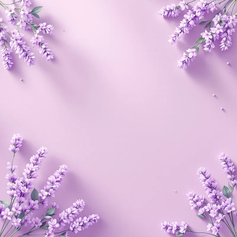 Mystic lavender wedding card background