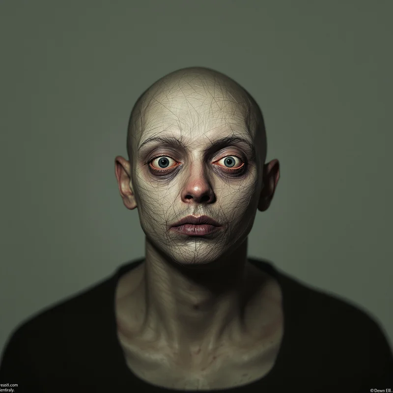 Weird PFP avatar with surreal identity