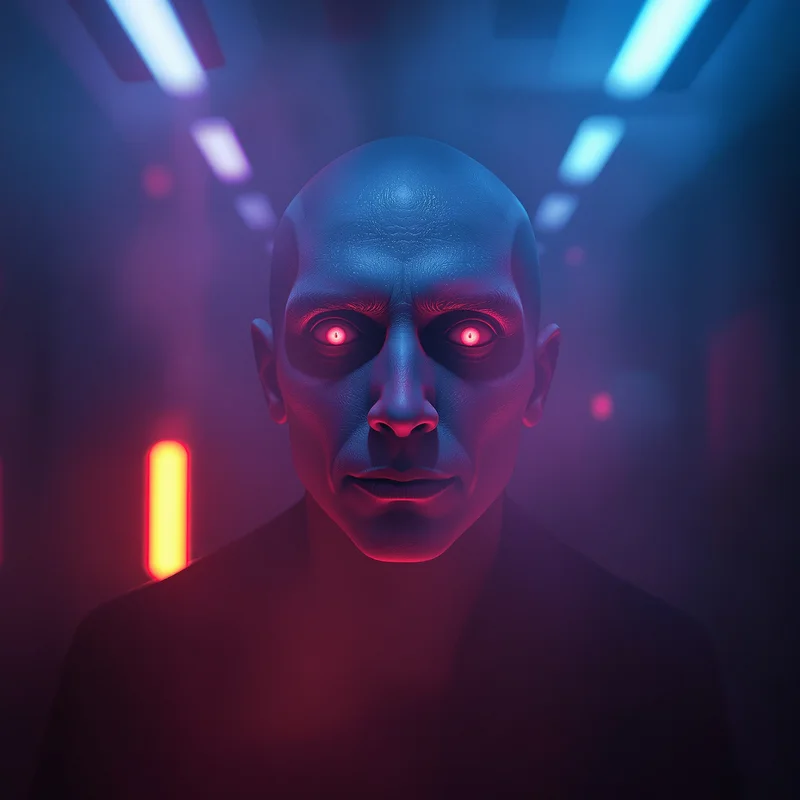 Weird profile image optimized for recognition