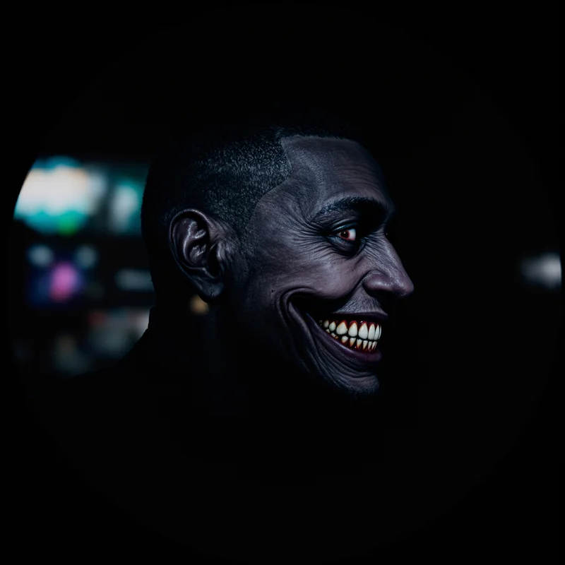 Weird profile image optimized for recognition