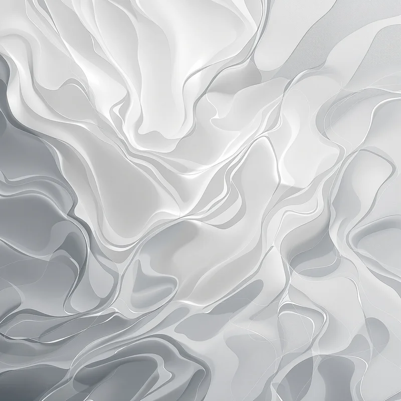 Eternal white abstract background