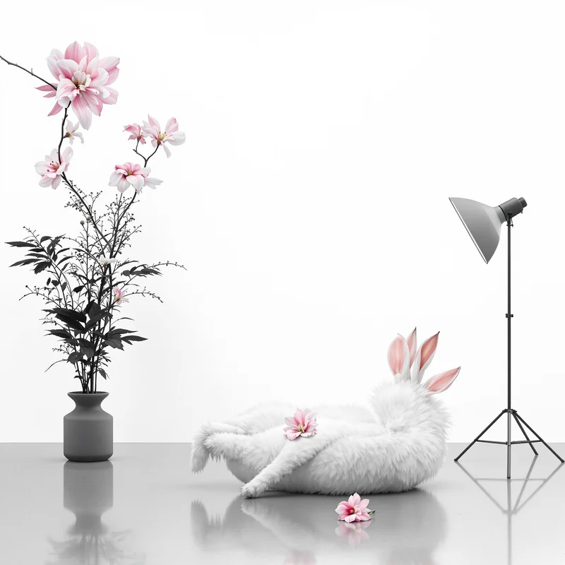 brightness stable white background