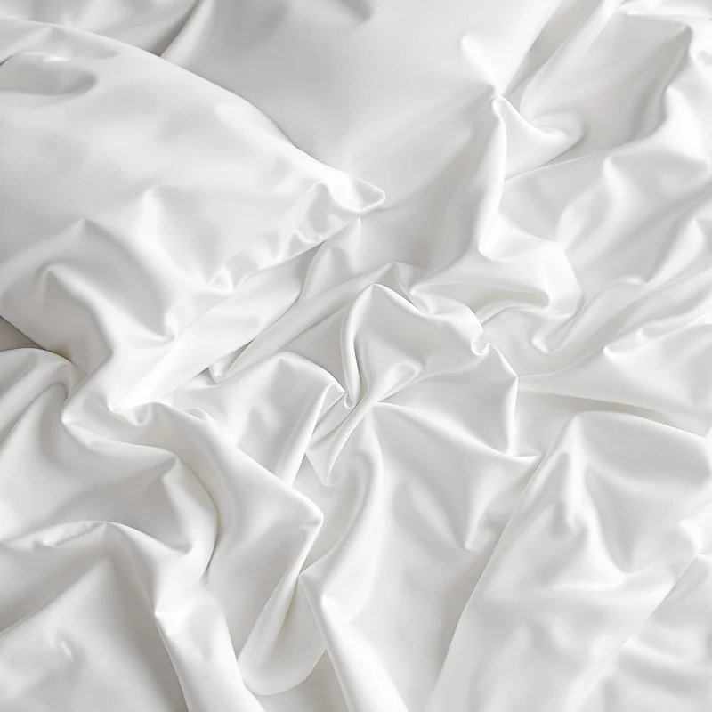 Linen Sheets White Background