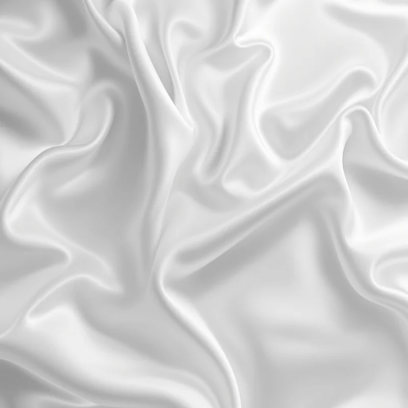 satin finish white background