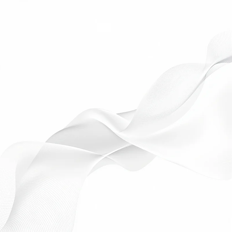 Translucent Ribbon White Background