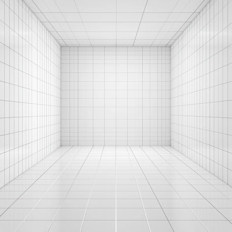 White Grid Studio Background