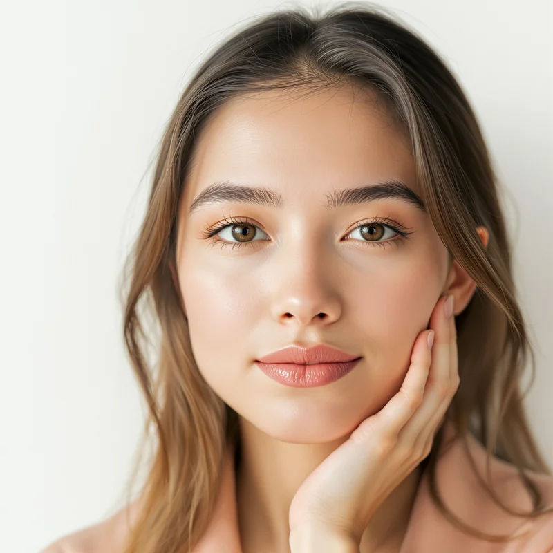 White PFP with light tones and identity focus