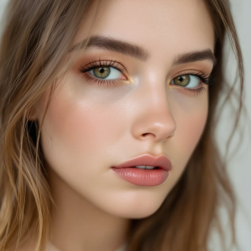 White avatar portrait with minimal aesthetic and identity