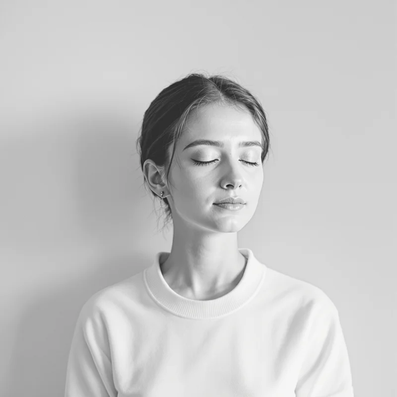 White PFP avatar with clean identity and strong clarity