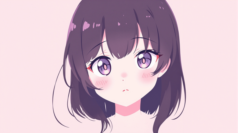 kawaii anime avatar square profile picture