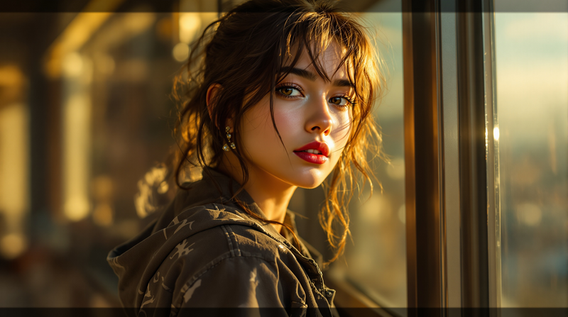 Photorealistic dark gradient with center glow black background