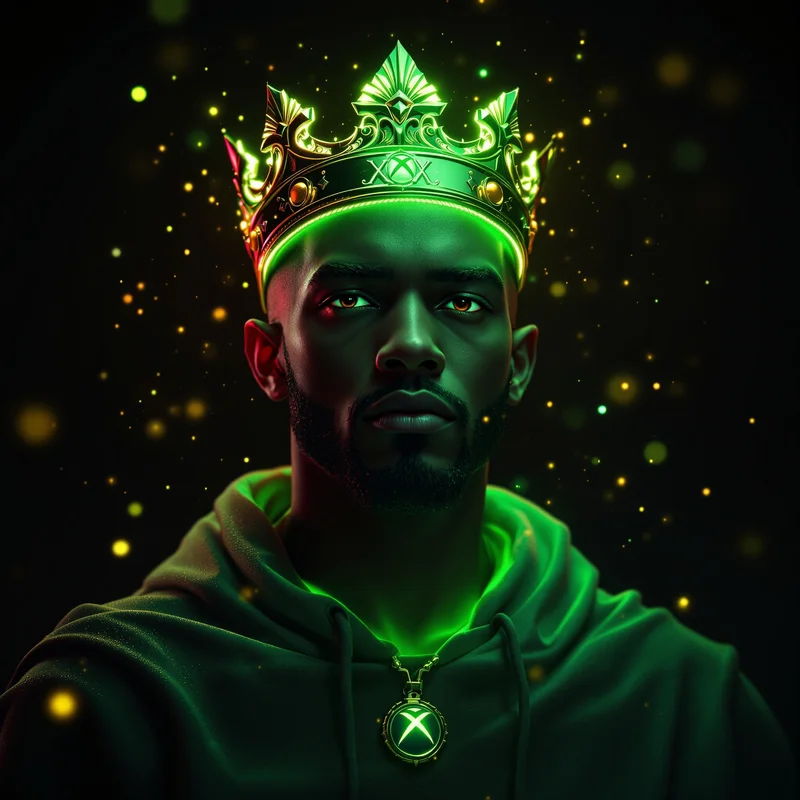 Xbox emerald crown king avatar.