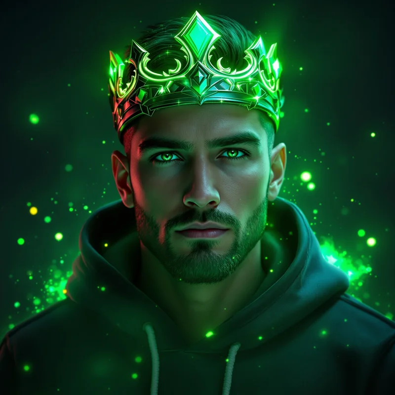 Xbox emerald crown avatar.