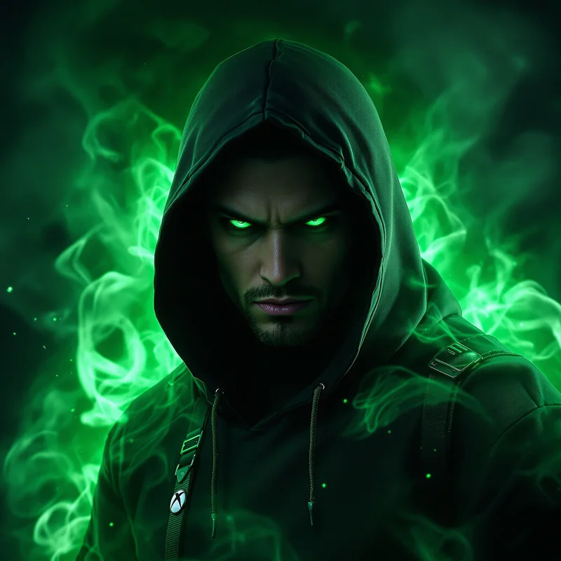 Xbox green reaper avatar.