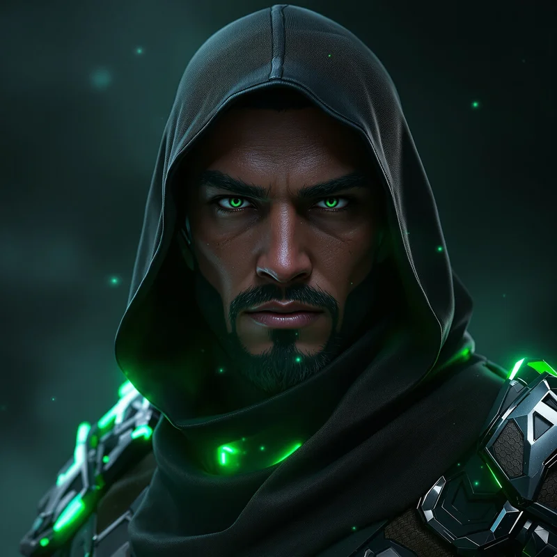Xbox green samurai avatar.