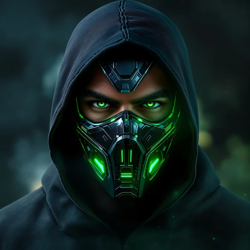 Xbox warrior mask avatar.