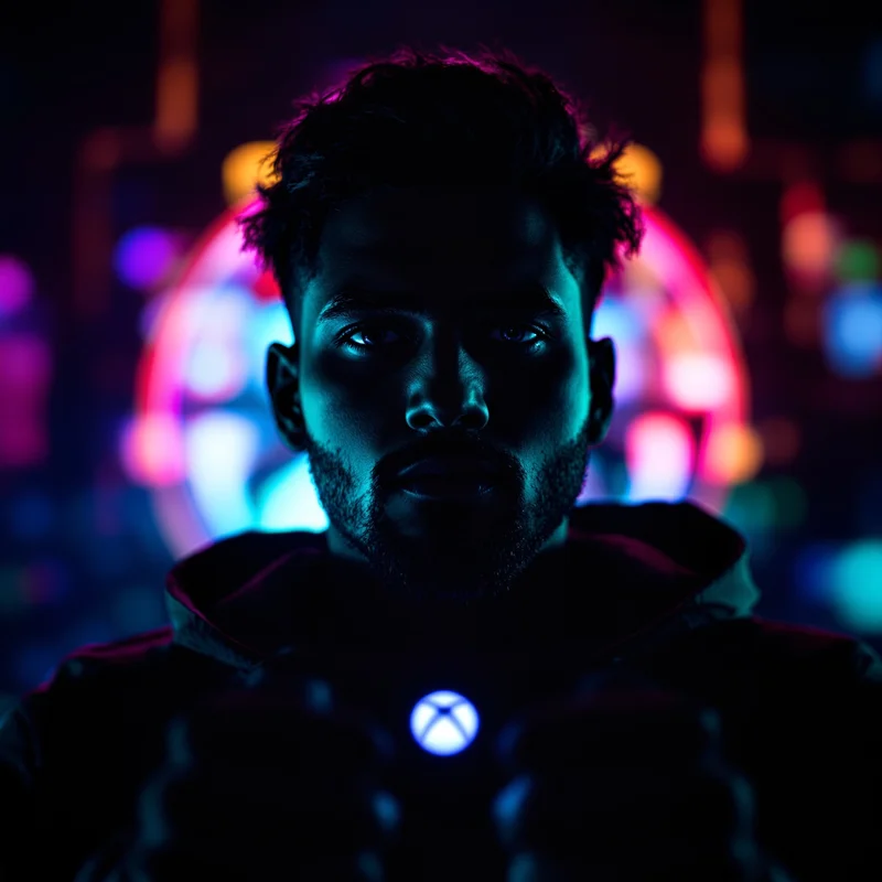 Xbox PFP avatar with strong gamer identity and dark-mode readability