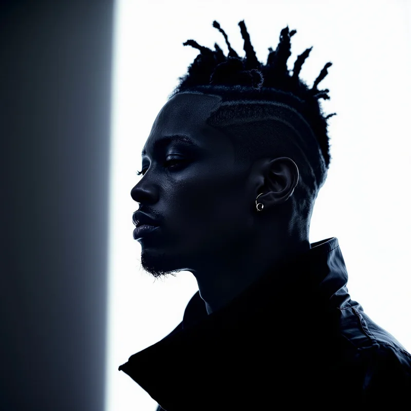 XXXTentacion avatar image with rebellious sadness and compact profile readability