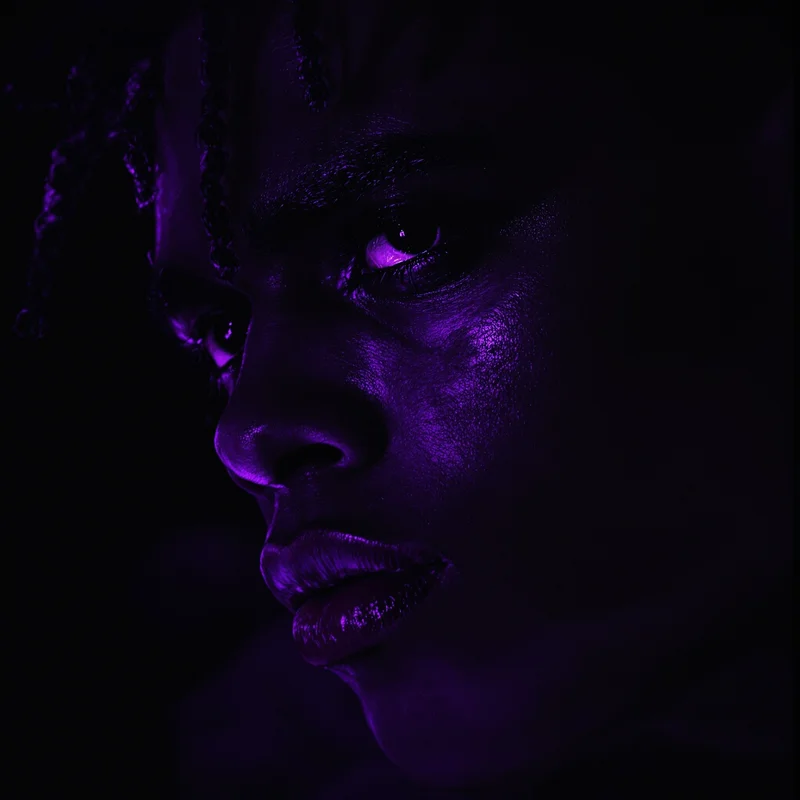 XXXTentacion avatar profile image with moody contrast and rebellious late-night energy