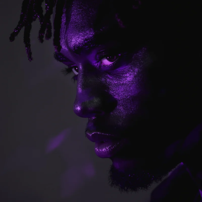 XXXTentacion digital identity profile icon with cinematic loneliness and dark visual discipline