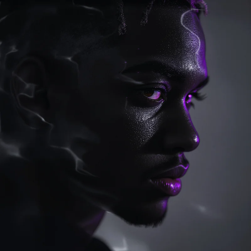 XXXTentacion digital identity profile icon with cinematic loneliness and dark visual discipline