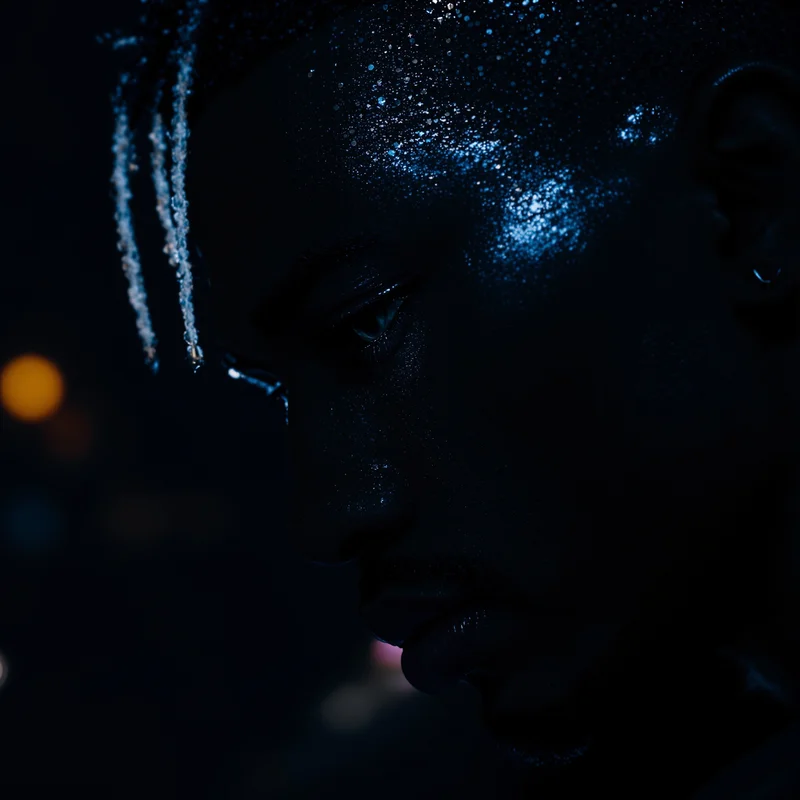 XXXTentacion avatar image with rebellious sadness and compact profile readability