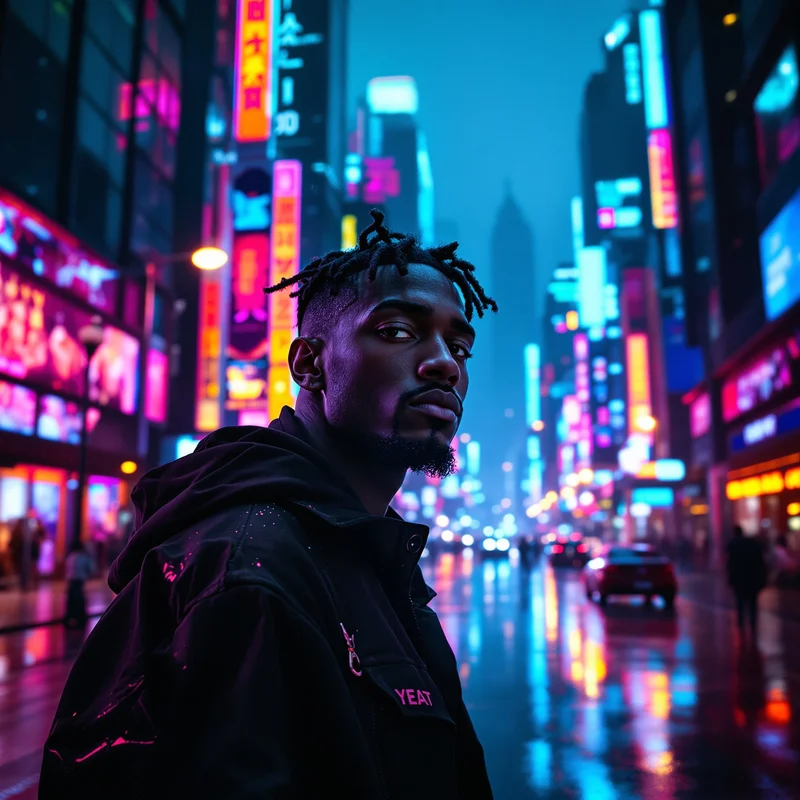 Cyberpunk Yeat PFP.