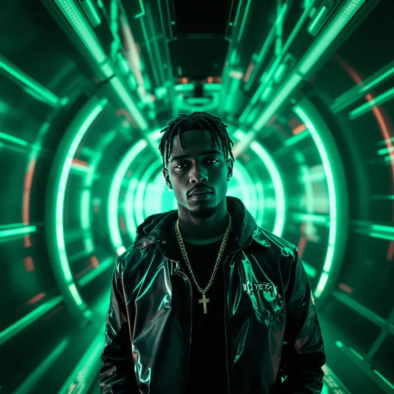 Green Glow Yeat PFP.