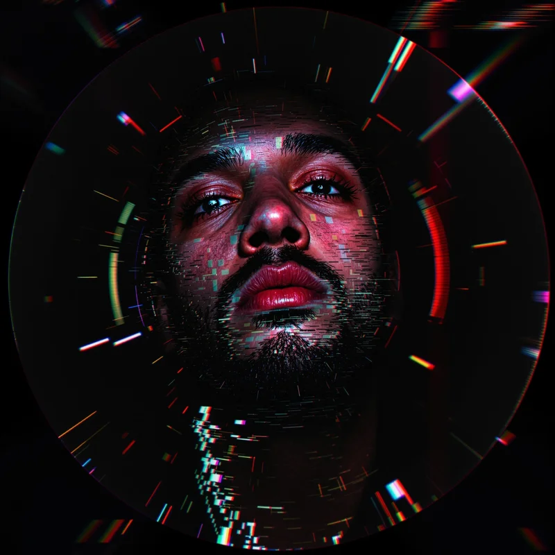 Yeat PFP avatar with glitch chaos identity and strong presence