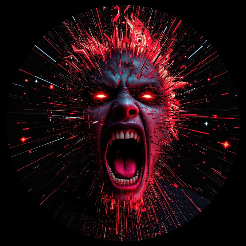 Yeat PFP avatar with glitch chaos identity and strong presence